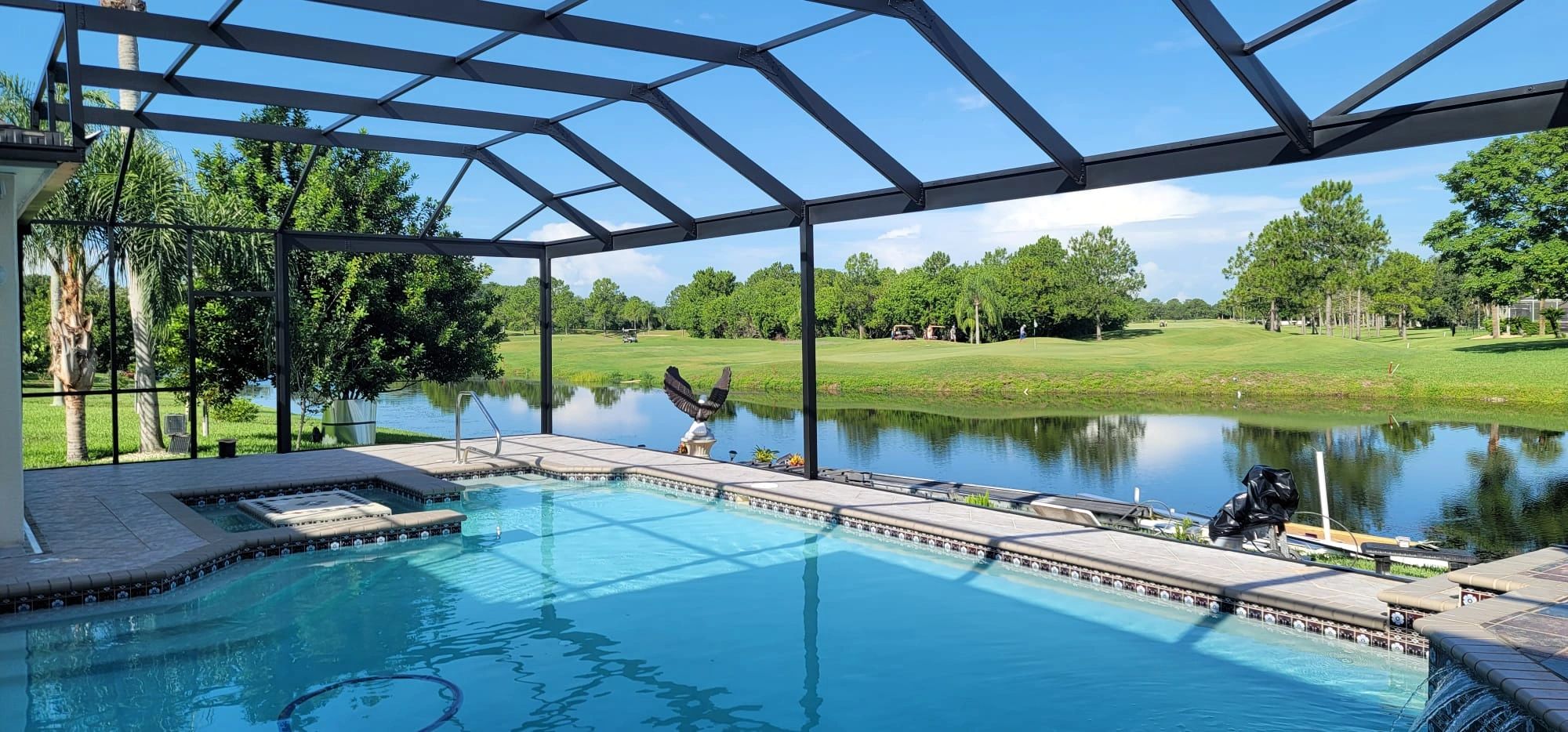 Pool Cage Abc Pool Cage Painting